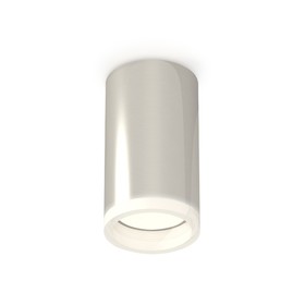 Светильник накладной Ambrella light, XS6325040, MR16 GU5.3 LED 10 Вт, цвет серебро, белый матовый