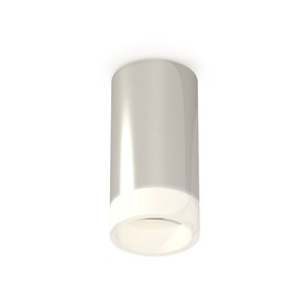 Светильник накладной Ambrella light, XS6325041, MR16 GU5.3 LED 10 Вт, цвет серебро, белый матовый