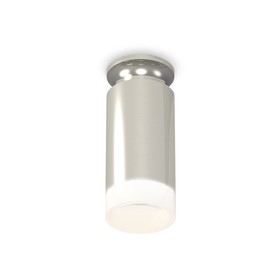 Светильник накладной Ambrella light, XS6325081, MR16 GU5.3 LED 10 Вт, цвет серебро, белый матовый