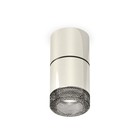 Светильник накладной с композитным хрусталём Ambrella light, XS7405042, MR16 GU5.3 LED 10 Вт, цвет серебро, тонированный - фото 4305394