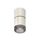 Светильник накладной с композитным хрусталём Ambrella light, XS7405042, MR16 GU5.3 LED 10 Вт, цвет серебро, тонированный 10193051 - фото 311909457