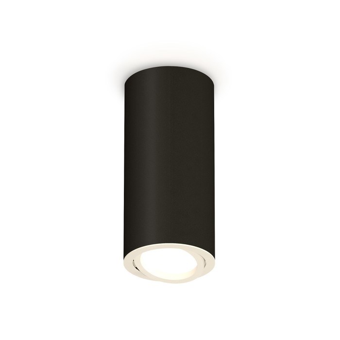 Светильник накладной Ambrella light, XS7443001, MR16 GU5.3, GU10 LED 10 Вт, цвет чёрный песок, белый песок