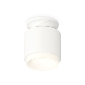 Светильник накладной с акрилом Ambrella light, XS7510044, MR16 GU5.3 LED 10 Вт, цвет белый песок, белый матовый