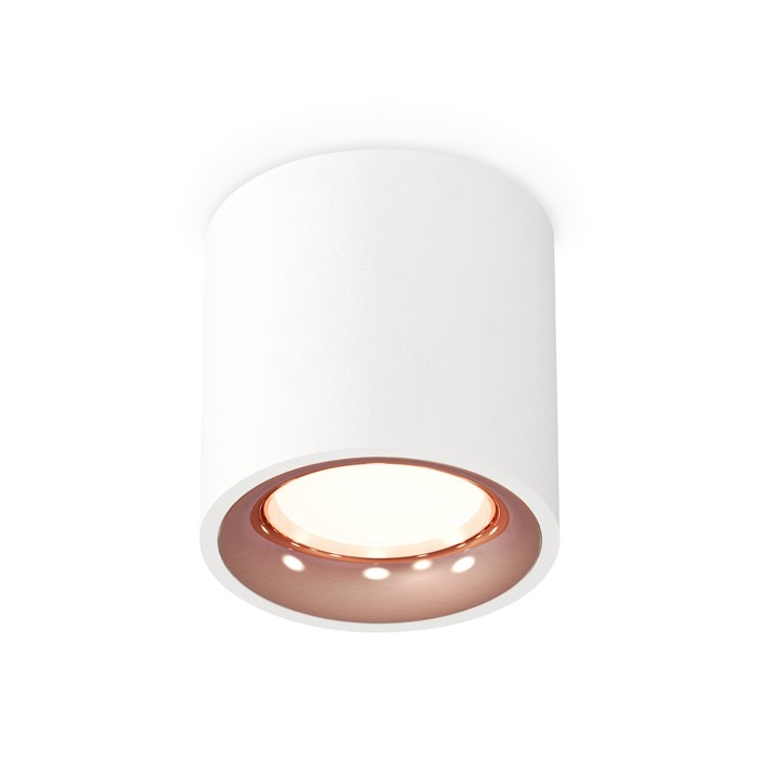 Светильник накладной Ambrella light, XS7531025, MR16 GU5.3 LED 10 Вт, цвет белый песок, золото розовое