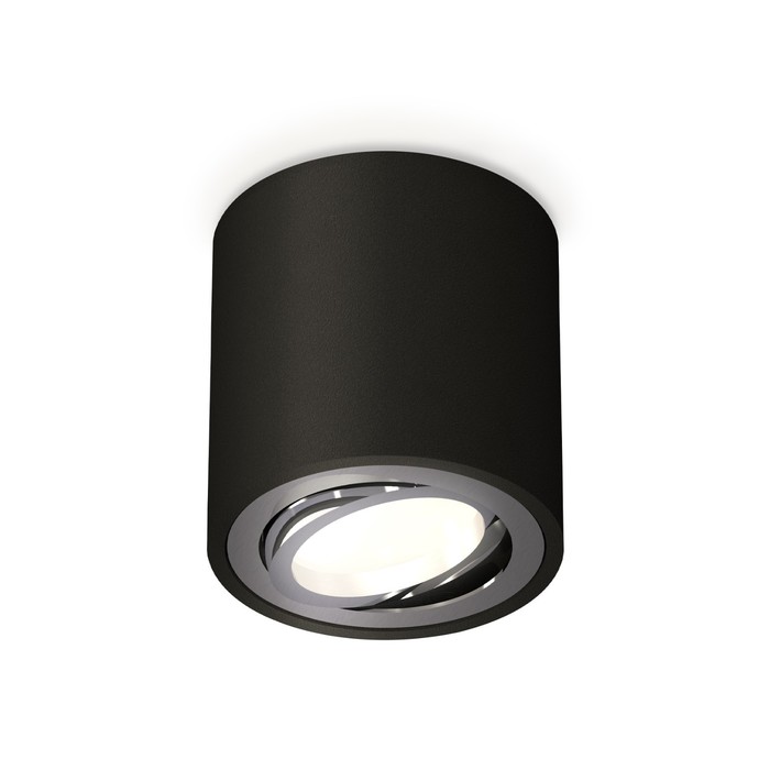 Светильник поворотный Ambrella light, XS7532003, MR16 GU5.3 LED 10 Вт, цвет чёрный песок, серебро