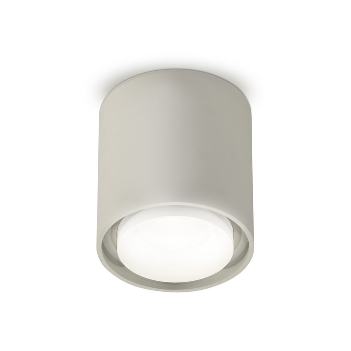 Светильник накладной с акрилом Ambrella light, XS7724016, MR16 GU5.3 LED 10 Вт, цвет серый песок, белый матовый, прозрачный