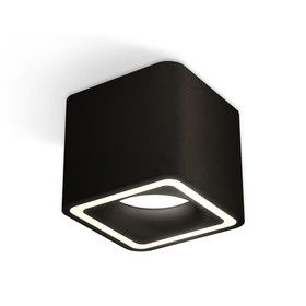 Светильник накладной Ambrella light, XS7806020, MR16 GU5.3, GU10 LED 10 Вт, цвет чёрный песок