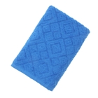 Полотенце махровое банное ITUMA жаккардовое, 50х100см, цвет средний синий, 380 г/м2, ЖК140-2-005-013 - Фото 1