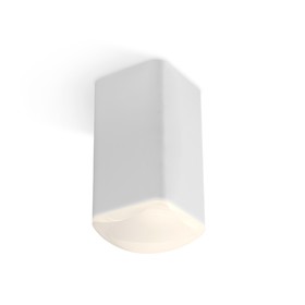 Светильник накладной с акрилом Ambrella light, XS7820022, MR16 GU5.3, GU10 LED 10 Вт, цвет белый песок, белый матовый