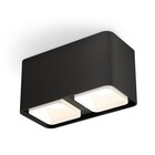 Светильник накладной с акрилом Ambrella light, XS7851021, MR16 GU5.3, GU10 LED 10 Вт, цвет чёрный песок, белый матовый 10193378 - фото 311910321