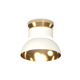 Светильник накладной Ambrella light, XS8101061, GX53 LED 12 Вт, цвет белый песок, золото жёлтое, прозрачный