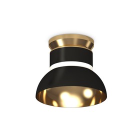 Светильник накладной Ambrella light, XS8102061, GX53 LED 12 Вт, цвет чёрный песок, золото жёлтое, прозрачный 10193442