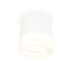 Светильник накладной с акрилом Ambrella light, XS8110001, GX53 LED 12 Вт, цвет белый песок, белый матовый