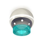 Светильник накладной Ambrella light, XS1104020, MR16 GU5.3 LED 3W, 4200K, цвет серебро, голубой 10192438 - фото 311910622