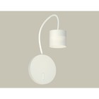 Светильник напольный с выключателем и акрилом Ambrella light, XB9595204, GX53 LED 12 Вт, цвет белый песок, белый матовый - фото 303566637