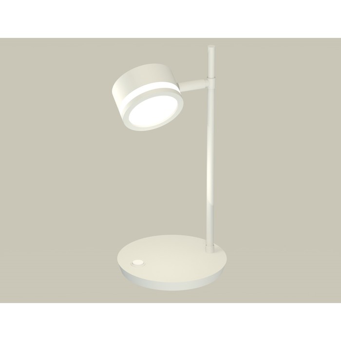 Светильник поворотный настольный с акрилом Ambrella light, XB9801200, GX53 LED 12 Вт, цвет белый песок, белый матовый