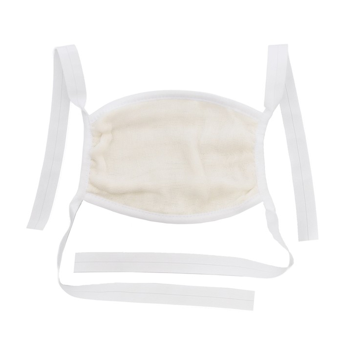 Ватно-марлевая маска на резинке 20×15 см - Фото 1