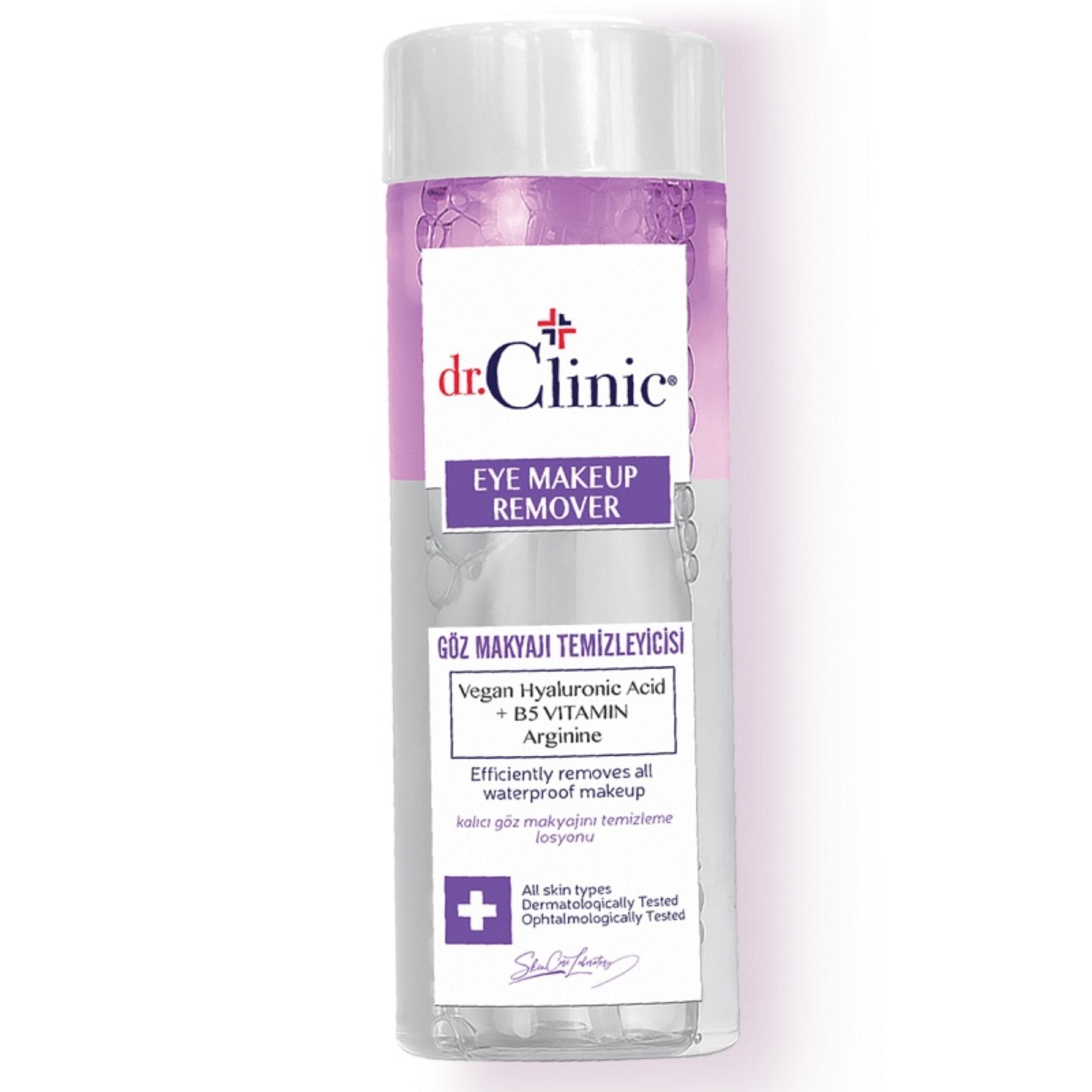 Средство для снятия макияжа с глаз Dr.Clinic, двухфазное, 150 мл ...