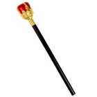 Карнавальный набор «Важный король»: плащ, корона на липучках, жезл - Фото 6