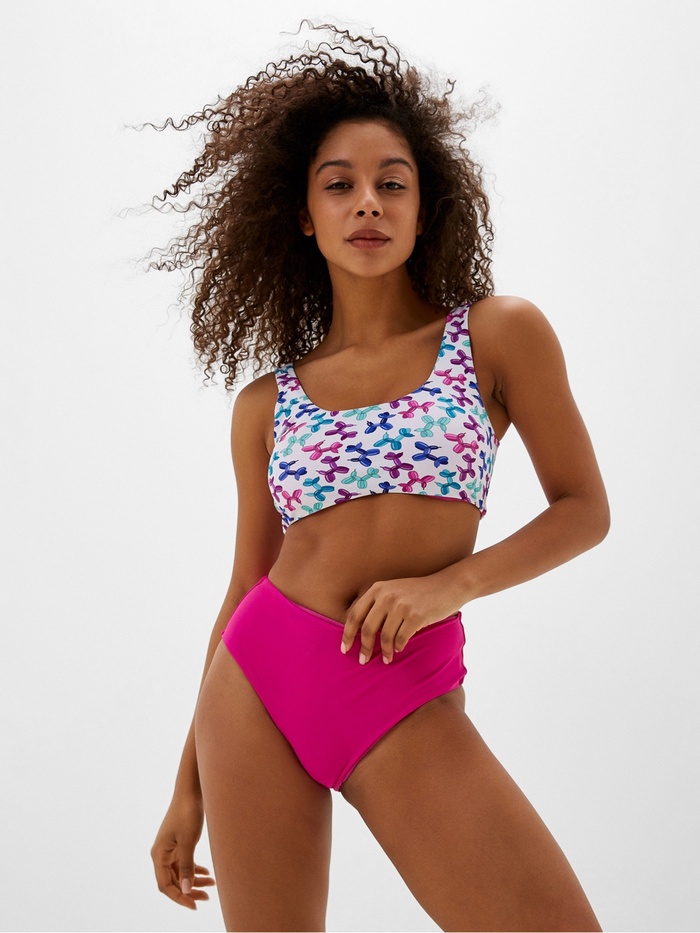 Купальник раздельный с высокой посадкой женский MIST, размер 40 (XS) - Фото 1