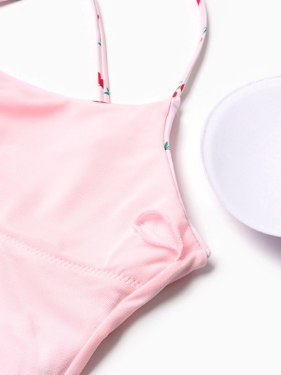 Купальник слитный женский MIST Вишня, размер XS