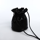 Сумка-кисет на затяжке, цвет чёрный - фото 23215690