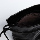 Сумка-кисет на затяжке, цвет чёрный - фото 23215692