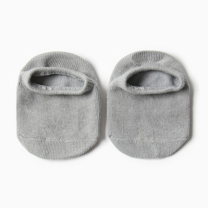 Носки детские со стопперами MINAKU, цв.серый, р-р 11 см - Фото 1