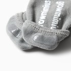 Носки детские со стопперами MINAKU, цв.серый, р-р 11 см - Фото 4