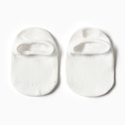 Носки детские со стопперами MINAKU, цв.белый , р-р 11 см
