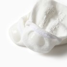 Носки детские со стопперами MINAKU, цв.белый , р-р 11 см - Фото 4