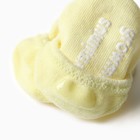 Носки детские со стопперами MINAKU, цв.жёлтый, р-р 9 см - Фото 4