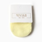 Носки детские со стопперами MINAKU, цв.жёлтый, р-р 9 см - Фото 5