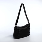 Сумка женская кросс-боди на молнии, 26×11×21 см, тёмно-синяя - Фото 3