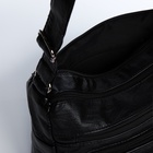 Сумка женская кросс-боди на молнии, 26×11×21 см, тёмно-синяя - Фото 6