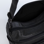 Сумка женская кросс-боди на молнии, 26×11×21 см, тёмно-серая - Фото 6