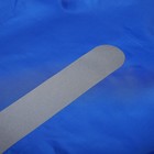 Чехол для рюкзака водоотталкивающий, 45 л, светоотражающая полоса, цвет синий - Фото 4