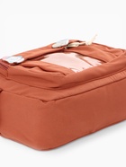 Сумка молодёжная на молнии, со значками, 23×5.5×16 см, рыжая - Фото 8