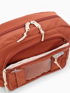 Сумка молодёжная на молнии, со значками, 23×5.5×16 см, рыжая 10175078