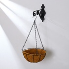 Кашпо подвесное, d=25 см, с кокосовым вкладышем, «Полусфера», Greengo - Фото 2