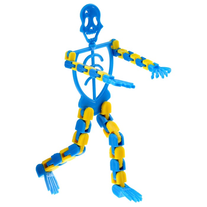 Развивающая игрушка «Скелетик», цвета МИКС - Фото 1