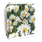 Часы настенные: Цветы, "Ромашки", 20х26  см - Фото 2