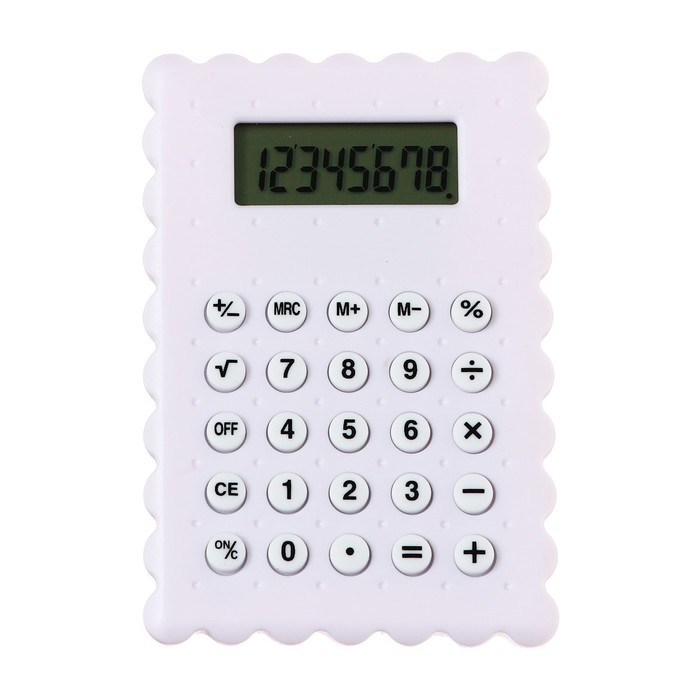 Калькулятор настольный 08-разрядный  KS-012, МИКС