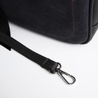 Сумка женская на молнии, цвет серый - фото 23272583