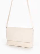 Сумка женская мессенджер на магните, 28×6×18 см, белая - Фото 3