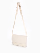 Сумка женская мессенджер на магните, 28×6×18 см, белая - Фото 8