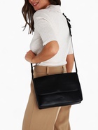 Сумка женская мессенджер на магните, 28×6×18 см, чёрный - Фото 16