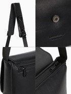 Сумка женская мессенджер на магните, 28×6×18 см, чёрный - Фото 6