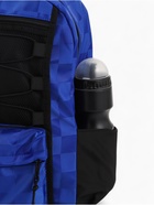 Рюкзак молодёжный на молнии, с карманами, в клетку, размер 31×17×42 см, с принтом, синий - фото 49623877