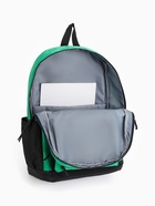 Рюкзак Квадраты, 31*17*42, отд на молнии, 6 н/карманов, зеленый - фото 809120309